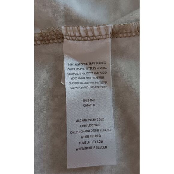 Ascend Full Zip Tan Print Hoodie 2X - Picture 14 of 16